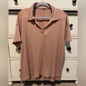 💜 Jane + Delancey collared top